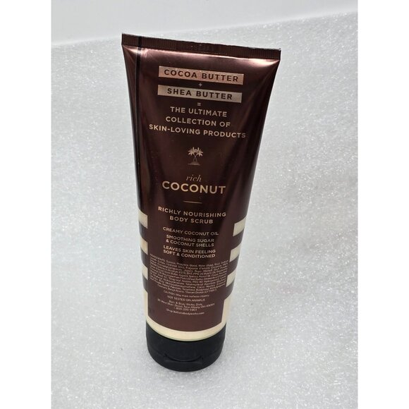 Coco Shea Coconut Richly Nourishing Body Scrub 8oz Bath & Body Works - Picture 2 of 2